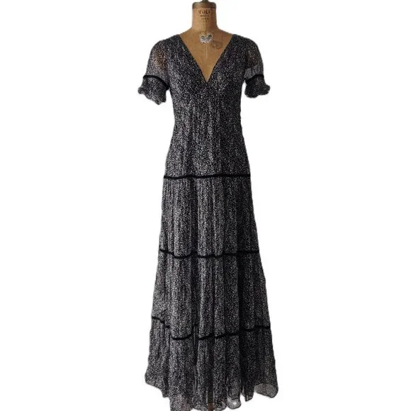 chinese dress ladies Alphena Dress - Black main image 1